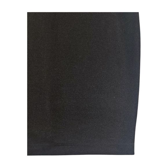 Charlotte Russe Dress Small Black Pencil V-Neck Strappy Studded Halter Bodycon - Picture 4 of 11